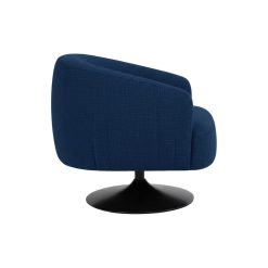 Alternative view of Poltrona Telido-Metal Azul 76 x 80 x 73 cm