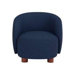 Alternative view of Poltrona Telido-Metal Azul 80 x 82 x 62 cm