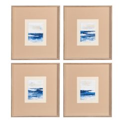 Quadro Pintura Abstrata 4/M 44 X 50 Cm (4 unidades)