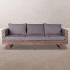 Sofá Velhecido 3 Lugares Vime-Madeira 220 X 89 X 64