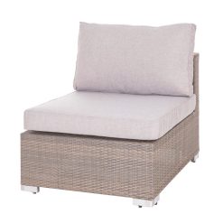 Sofá de 1 lugar Marlene Rotim Taupe 74 x 86 x 68 cm (2 unidades)