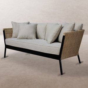 Sofá de alumínio Niva de 2 lugares