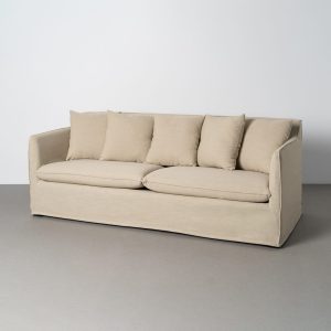 Sofá de quarto Old Tído na cor taupe