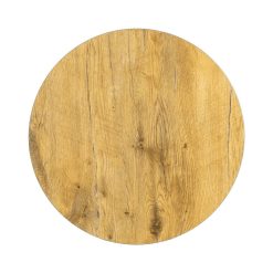 Tampo de mesa redondo em HPL 60 x 60 x 1