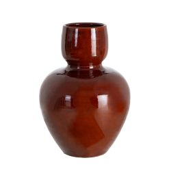 Vaso decorativo em azulejo cerâmico