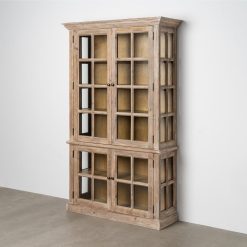 Alternative view of Vitrina para Sala Madeira De Pinho 120 X 40 X 195 Cm