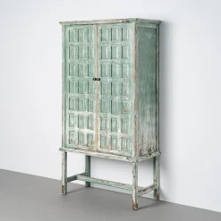 Armário de Madeira Reciclado 96x41x181 cm