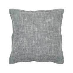 Almofada Azul Viscosa / Poliester 45 X 45 Cm (2 Unidades)