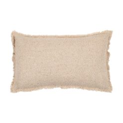 Almofada Bege Algodão-Poliester 50 X 30 Cm (2 Unidades)