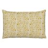 Almofada Bege-Mostarda 100% Algodão 60 X 40 Cm (2 Unidades)