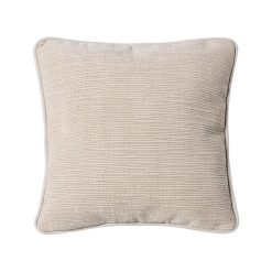 Almofada Bege Poliester 43 X 43 Cm (2 Unidades)