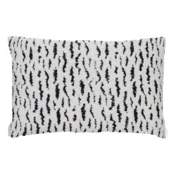 Almofada Branco E Preto 40 X 60 Cm (2 Unidades)