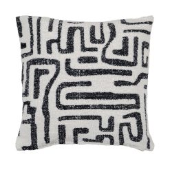 Almofada Branco E Preto 45 X 45 Cm (2 Unidades)