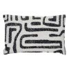 Almofada Branco E Preto Jacquard 40 X 60 Cm (2 Unidades)