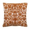 Almofada Branco-Ocre 45 X 45 Cm (2 Unidades)