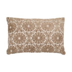 Almofada Branco-Verde 40 X 60 Cm (2 Unidades)