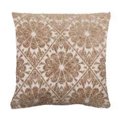 Almofada Branco-Verde 45 X 45 Cm (2 Unidades)