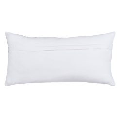 Alternative view of Almofada Cinza-Rosa Algodão Decoração 30 X 60 Cm (2 Unidades)