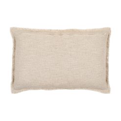 Alternative view of Almofada Flores Bege Escuro 60 X 40 Cm (2 Unidades)