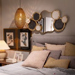 Alternative view of Almofada Listras Bege-Vermelho 50 X 50 Cm (2 Unidades)