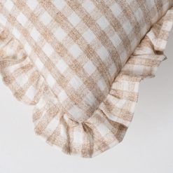 Alternative view of Almofada Quadros Bege Algodão 43 X 43 Cm (2 Unidades)