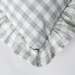 Alternative view of Almofada Quadros Cinza Algodão 43 X 43 Cm (2 Unidades)