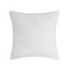 Almofada Sherpa Bouclé Poliéster Branco 45 X 45 Cm (2 Unidades)