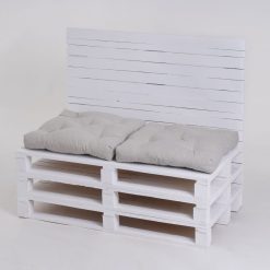 Alternative view of Almofada Solo Cinza Brilhante 60 X 60 X 9 Cm (4 Unidades)