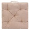 Almofada Solo Polialgodão Camel 60 X 60 X 9 Cm (4 Unidades)