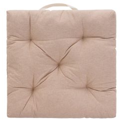 Almofada Solo Polialgodão Camel 60 X 60 X 9 Cm (4 Unidades)