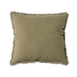 Almofada Verde 70% Algodão / 30% Linho 40 X 40 Cm (2 Unidades)