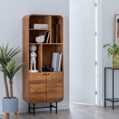 Alternative view of Armário Natural Madeira Mango 60 X 30 X 160 Cm