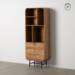 Armário Natural Madeira Mango 60 X 30 X 160 Cm