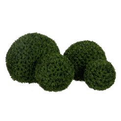 Alternative view of Buxo Verde Pvc Decoração 20 X 20 Cm ( 2 unidades)