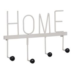 Cabide Home Branco Metal Decoração 40 X 7 X 30 Cm ( 2 unidades)