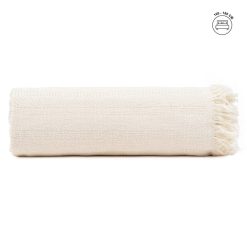 Colcha Cru Algodão Têxtil/Casa 280 X 260 Cm