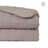 Colcha Taupe Old Poliester Quarto 180 X 260 Cm