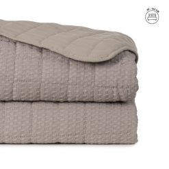 Colcha Taupe Old Poliester Quarto 180 X 260 Cm