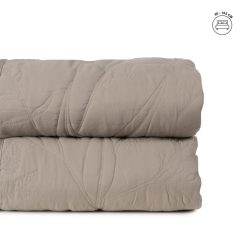 Colcha Taupe Old Poliester Quarto 180 X 260 Cm