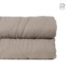 Colcha Taupe Old Poliester Quarto 240 X 260 Cm