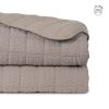 Colcha Taupe Old Poliester Quarto 240 X 260 Cm
