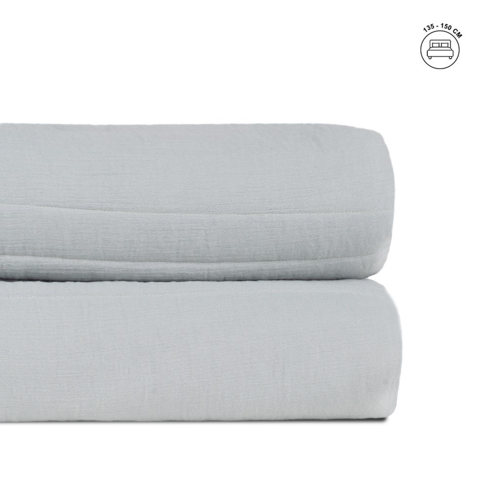 Colcha Verde Poliester Têxtil/Casa 230 X 260 Cm