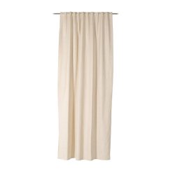 Alternative view of Cortina Cru Poliester Decoração 140 X 260 Cm (2 Unidades)