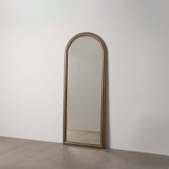 Espelho Ouro Velho Aluminio Decoração 86 X 3 X 220 Cm