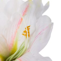 Alternative view of Flor Amarilis Branco Artificial 23 X 20 X 73 Cm (12 unidades)