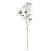 Flor Azálea Branco Poliéster-Polietileno 92 Cm ( 24 unidades)