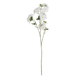 Flor Azálea Branco Poliéster-Polietileno 92 Cm ( 24 unidades)