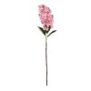 Flor Hortência Rosa Tecido Decoração 74 Cm (12 unidades)