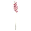 Flor Orquídea Rosa Goma Decoração 96 Cm (6 unidades)