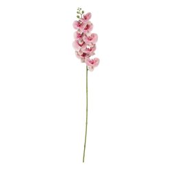 Flor Orquídea Rosa Goma Decoração 96 Cm (6 unidades)